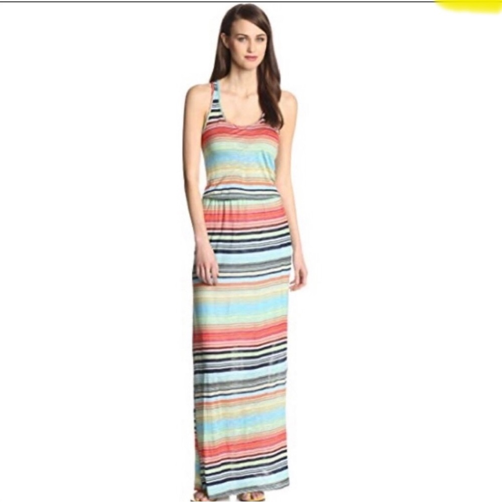 Michael Stars striped maxi dress